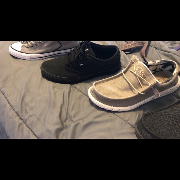 Vans monochrome black Size 10.5